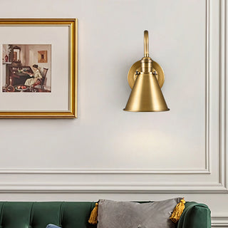 Cellmn Gooseneck Cone Sconce