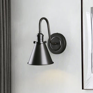 Cellmn Gooseneck Cone Sconce