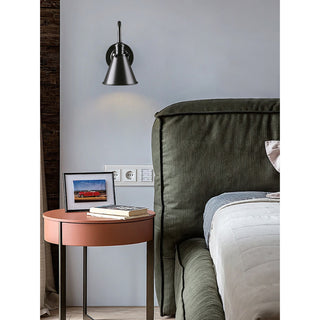 Cellmn Gooseneck Cone Sconce