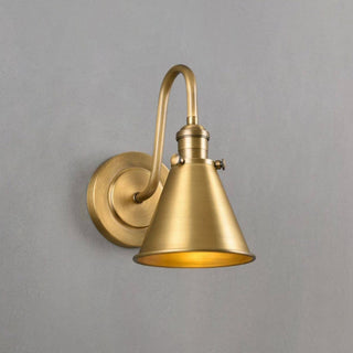 Cellmn Gooseneck Cone Sconce