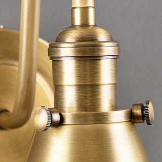Cellmn Gooseneck Cone Sconce