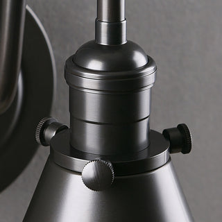 Cellmn Gooseneck Cone Sconce