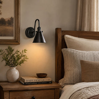 Cellmn Gooseneck Cone Sconce