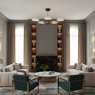 Champagne Glass Chandelier