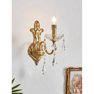 Chantilly Crystal Wall Sconce