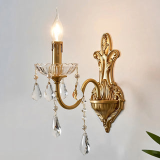 Chantilly Crystal Wall Sconce