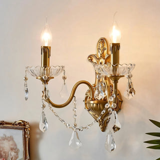 Chantilly Crystal Wall Sconce