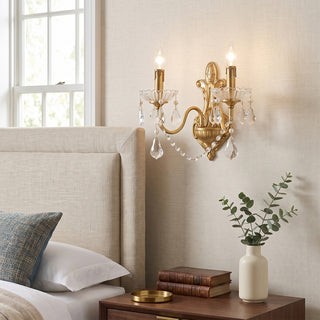 Chantilly Crystal Wall Sconce