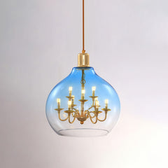 Gold & Gradient Blue