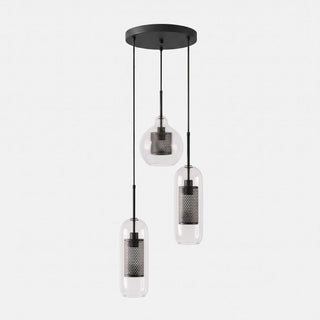 Chiswick Combined Glass Pendant Lights