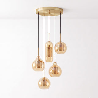 Chiswick Combined Glass Pendant Lights
