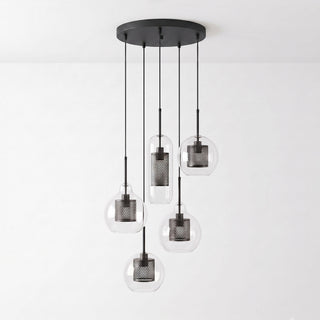 Chiswick Combined Glass Pendant Lights