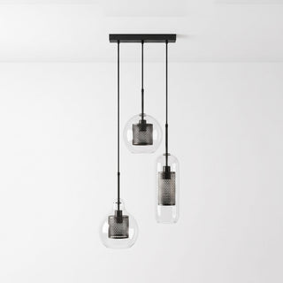Chiswick Combined Glass Pendant Lights
