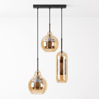 Chiswick Combined Glass Pendant Lights