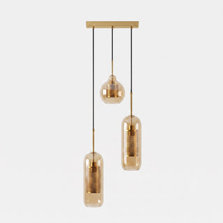 Chiswick Combined Glass Pendant Lights