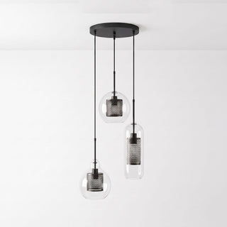 Chiswick Combined Glass Pendant Lights