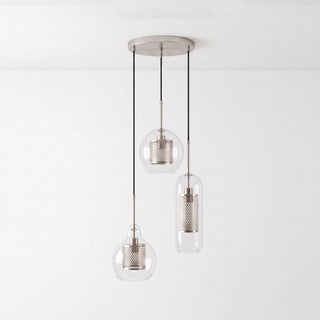 Chiswick Combined Glass Pendant Lights