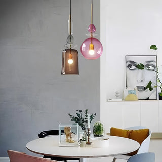 Chromatic Totem Glass Pendant Lamp
