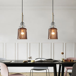 Chromatic Totem Glass Pendant Lamp
