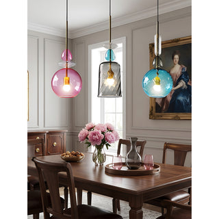 Chromatic Totem Glass Pendant Lamp
