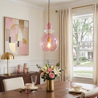 Chromatic Totem Glass Pendant Lamp