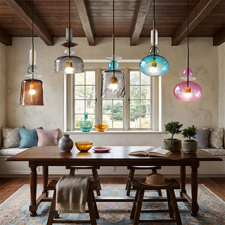 Chromatic Totem Glass Pendant Lamp