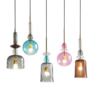 Chromatic Totem Glass Pendant Lamp