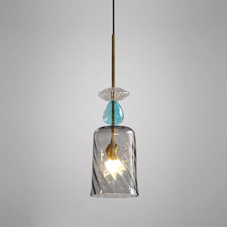 Chromatic Totem Glass Pendant Lamp