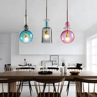 Chromatic Totem Glass Pendant Lamp