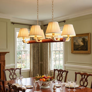Claribelle Linear Fabric Chandelier