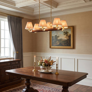Claribelle Linear Fabric Chandelier