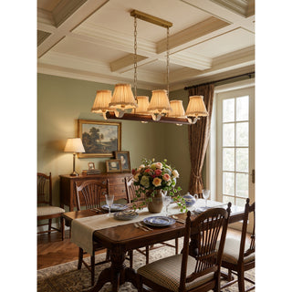 Claribelle Linear Fabric Chandelier