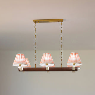 Claribelle Linear Fabric Chandelier