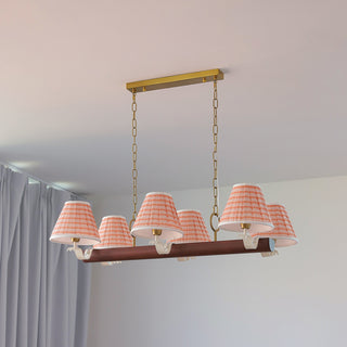 Claribelle Linear Fabric Chandelier