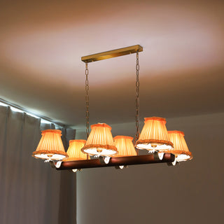 Claribelle Linear Fabric Chandelier