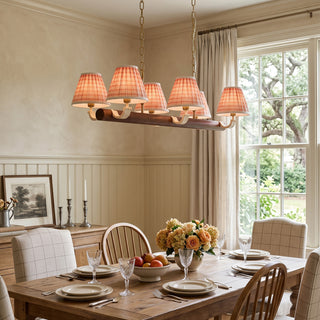 Claribelle Linear Fabric Chandelier