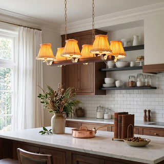 Claribelle Linear Fabric Chandelier