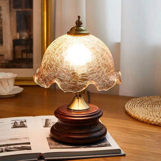 Clary Crackle Glass Table Lamp