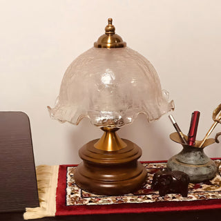 Clary Crackle Glass Table Lamp
