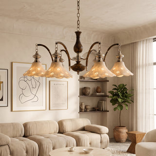 Clementine Floral Chandelier