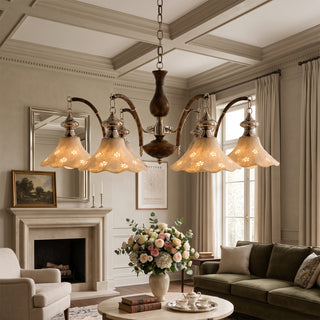 Clementine Floral Chandelier