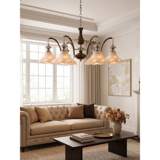 Clementine Floral Chandelier