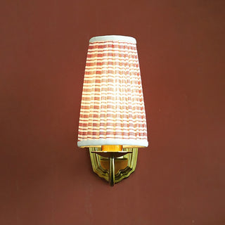 Clementine Pleated Stripe Sconce