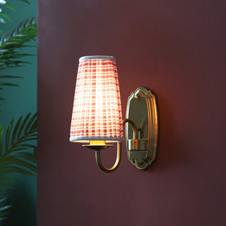 Clementine Pleated Stripe Sconce