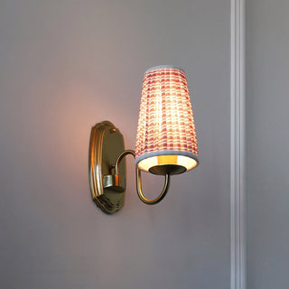 Clementine Pleated Stripe Sconce