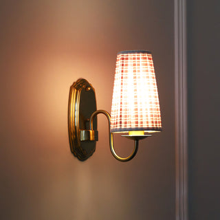 Clementine Pleated Stripe Sconce