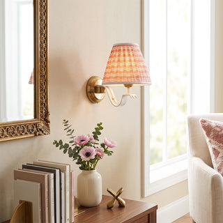 Clementine Ribbon-Arm Sconce