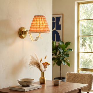 Clementine Ribbon-Arm Sconce
