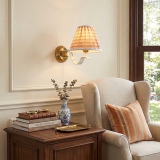 Clementine Ribbon-Arm Sconce