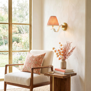 Clementine Ribbon-Arm Sconce